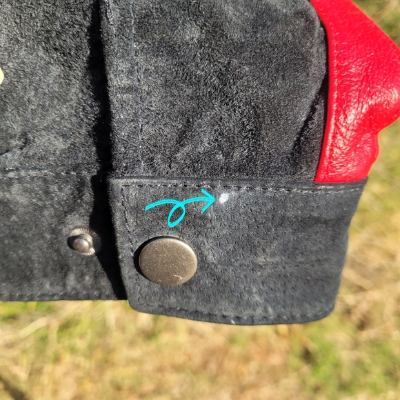 Snap On Tools 2008 Special Edition Choco Black Suede Zip Jacket Men's 2XL READ - Picture 13 of 15